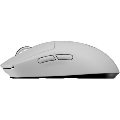 Logitech PRO X SUPERLIGHT Wireless Gaming Mouse - Ultra-Lightweight Optical Wireless Gaming Mouse in White - Unleash Your Gaming
